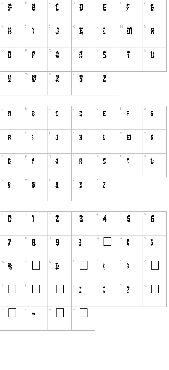 fz-wacky-21 character map