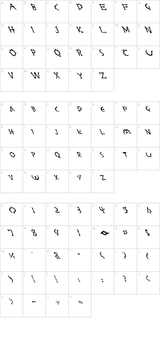 fz-wacky-23-lefty character map