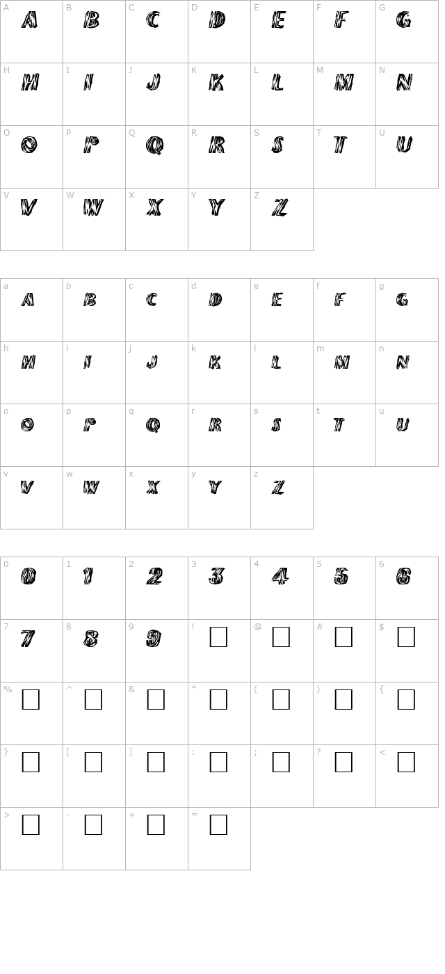 fz-wacky-24 character map