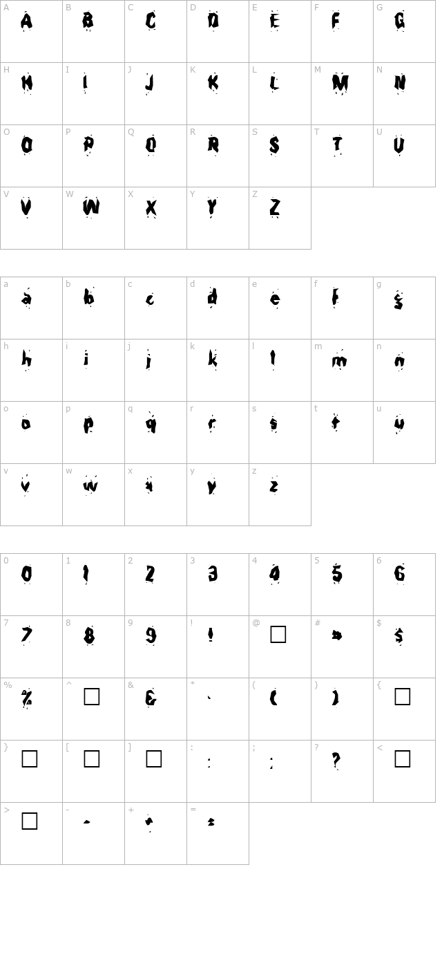 fz-wacky-30 character map