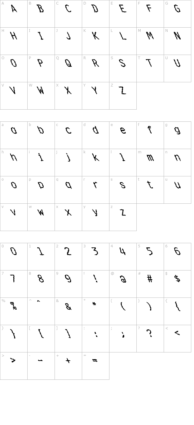 fz-wacky-36-lefty character map