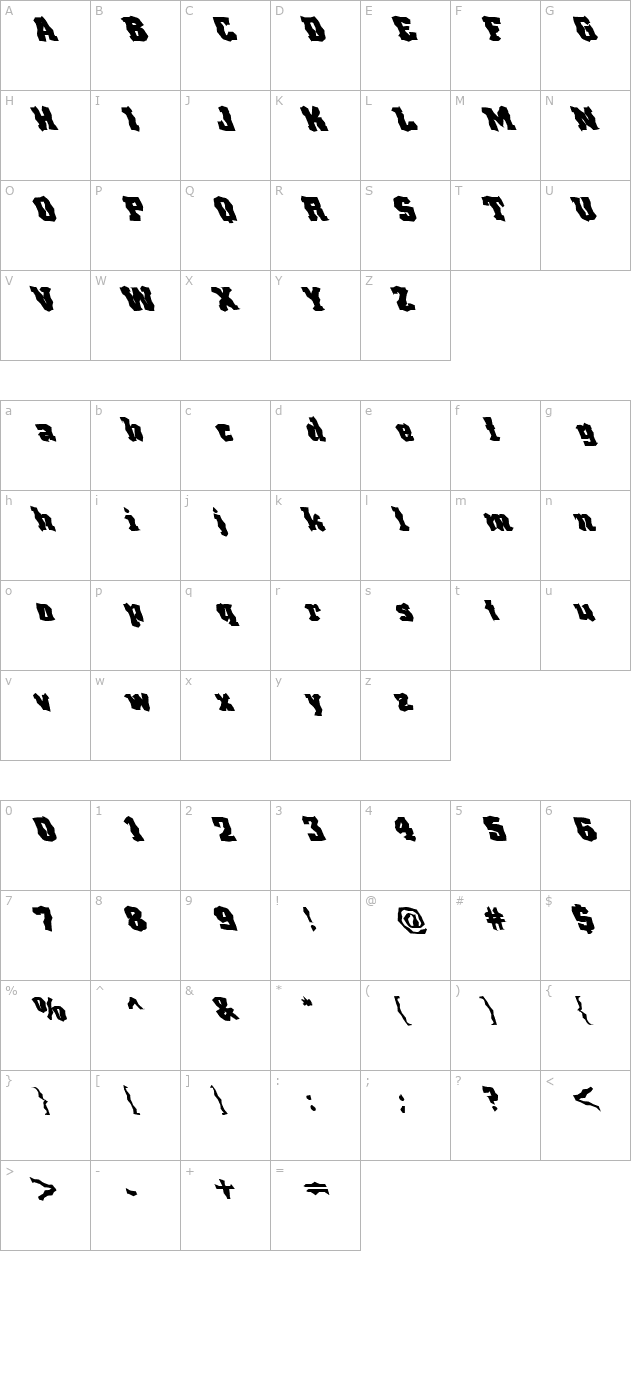 fz-wacky-68-lefty character map