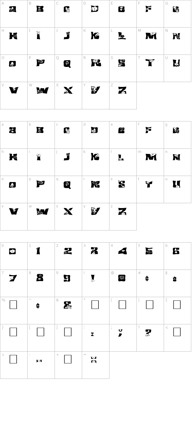 fz-warped-19-ex character map