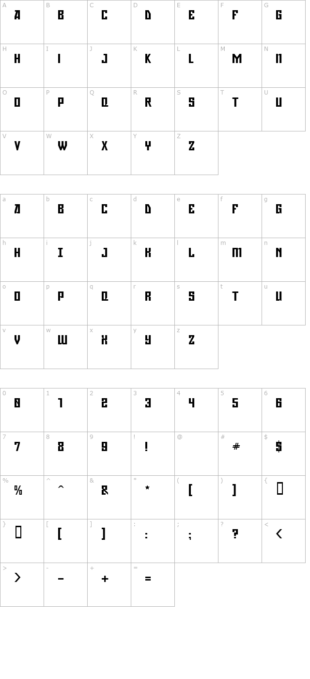 gagarin character map