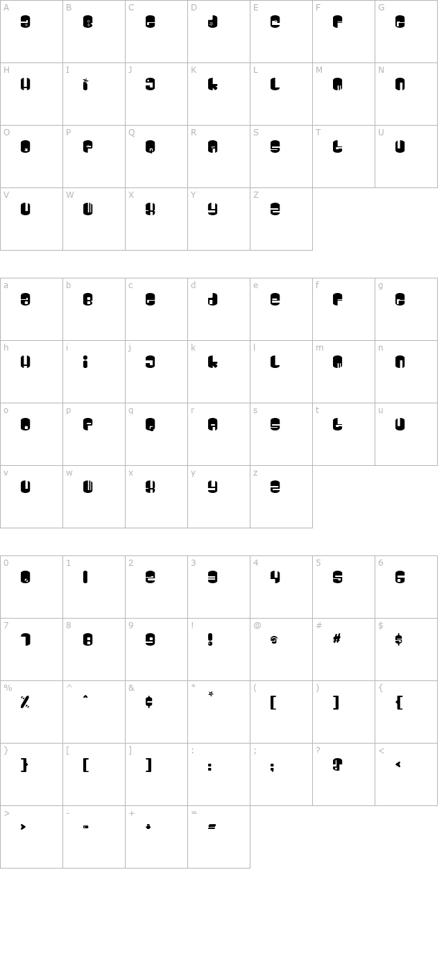 galaxy character map