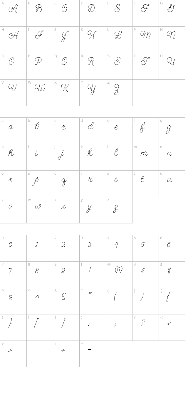 GeeohHmk character map