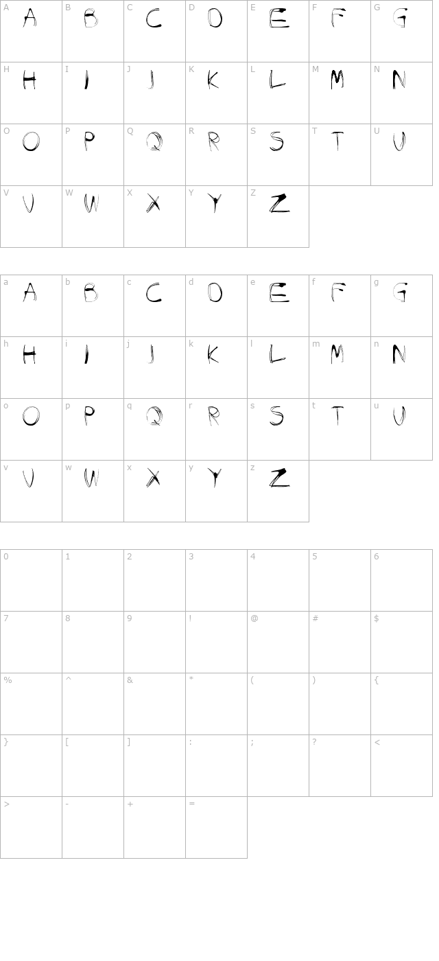 glow-carro-danish-spiik character map