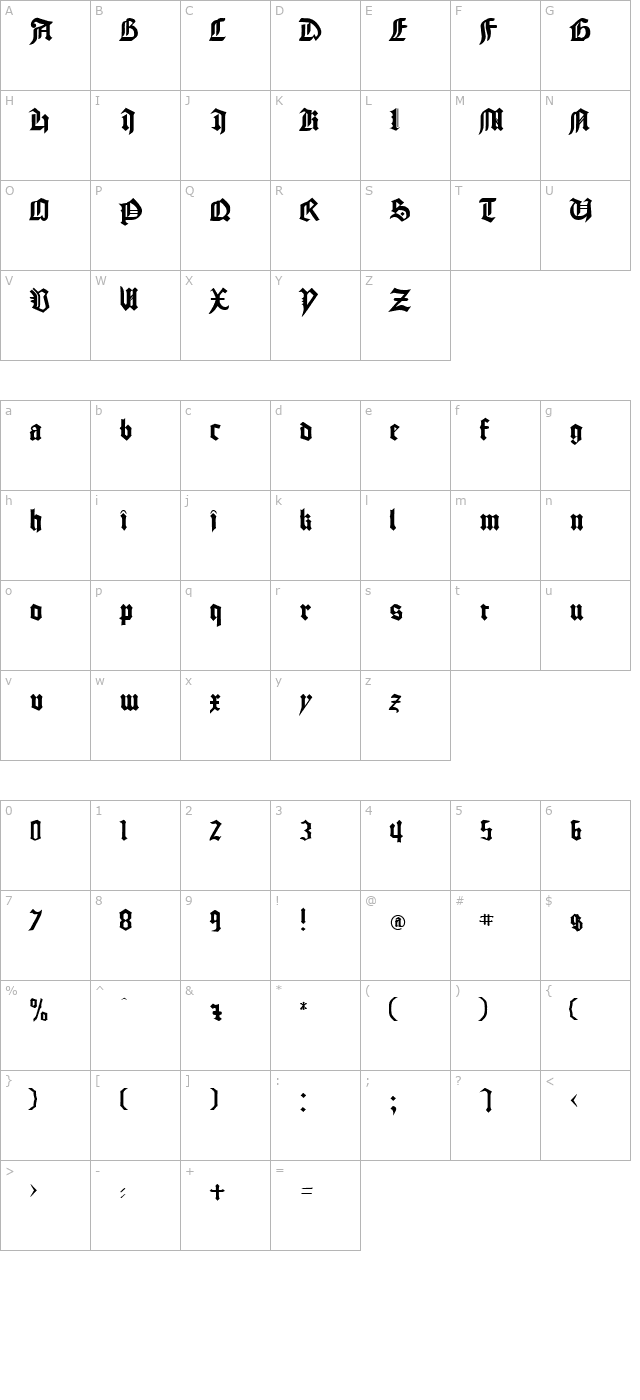 good-city-modern character map