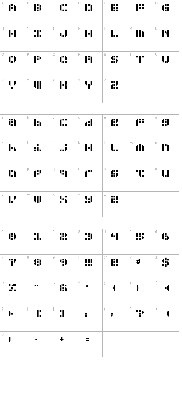 gunju character map