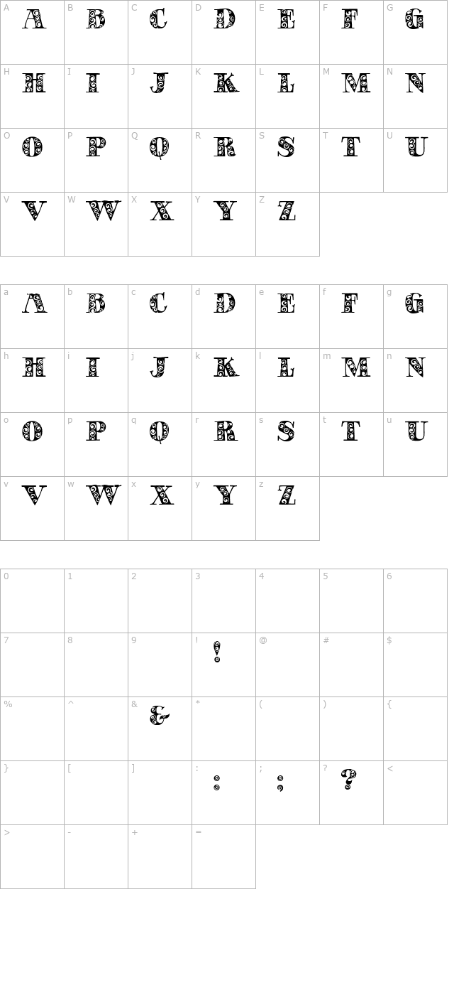 Gypsy Rose character map