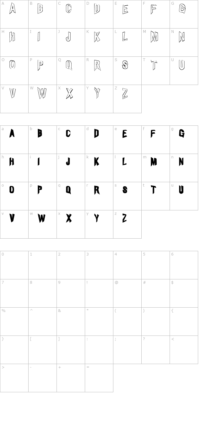 GyrlLovesBoy character map