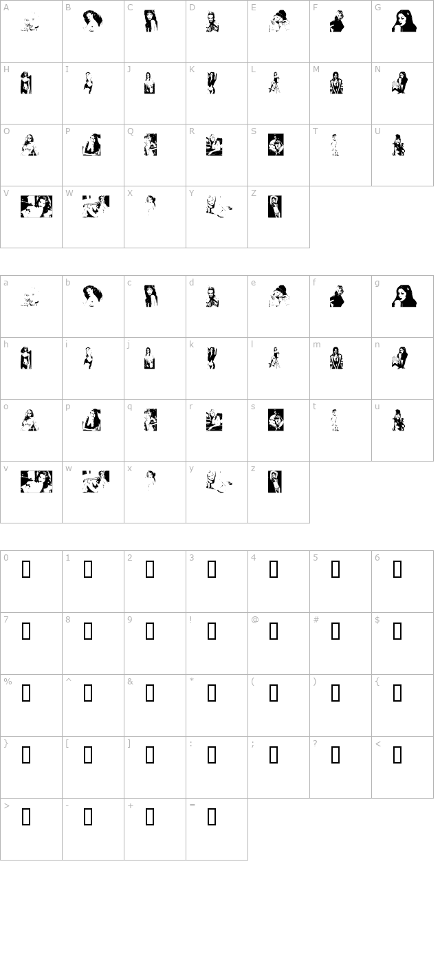 heartbreak character map