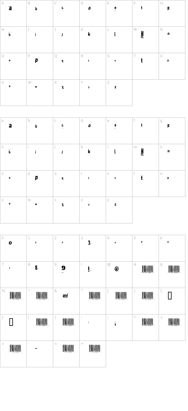 heliosphan character map