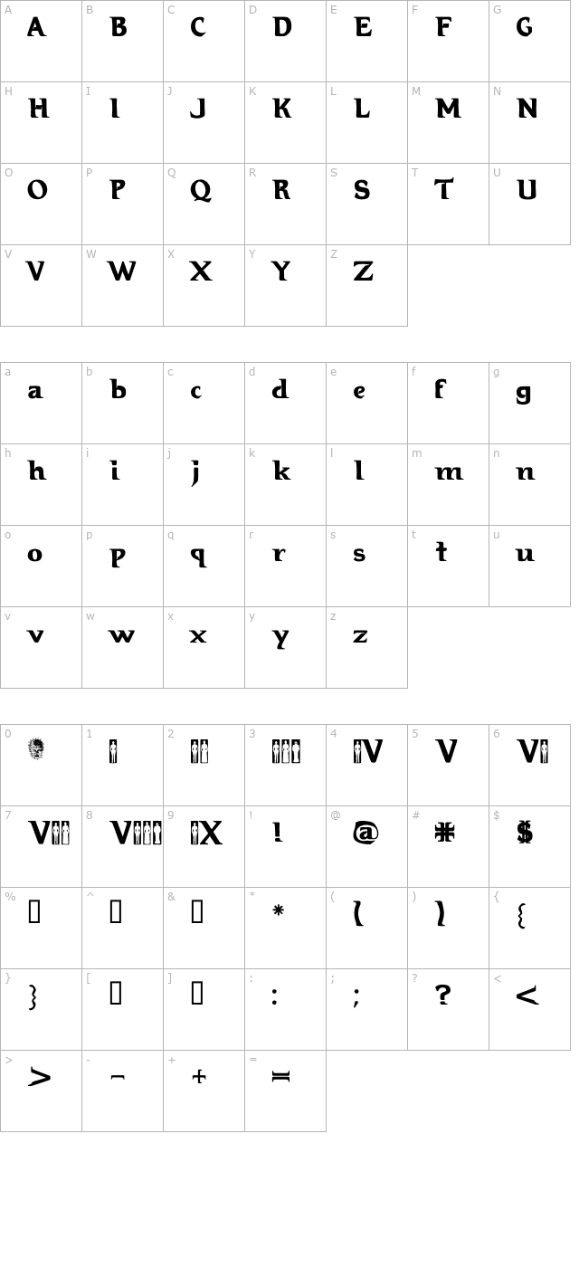 Hellraiser3 character map