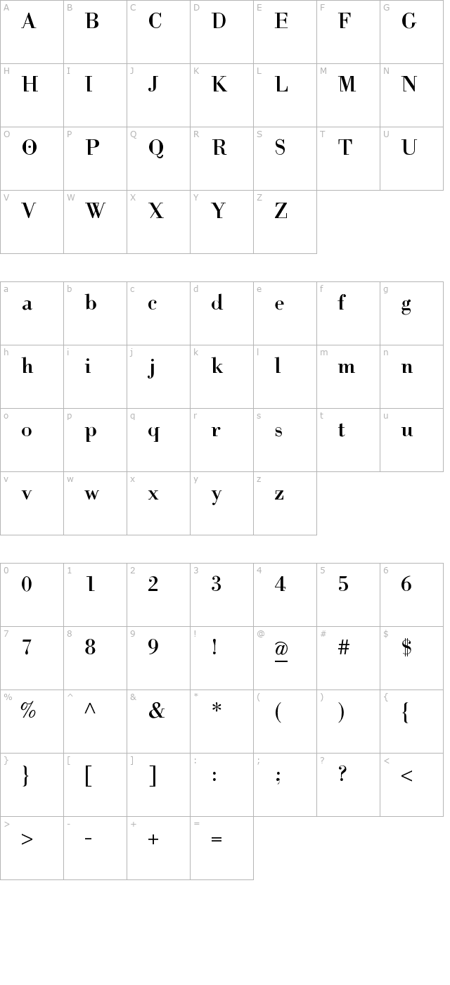 helpusgiambattista character map