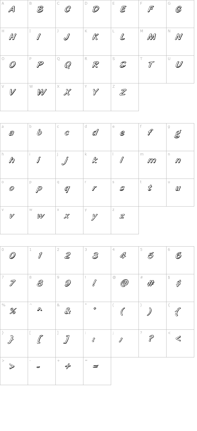 Highlight_Becker character map