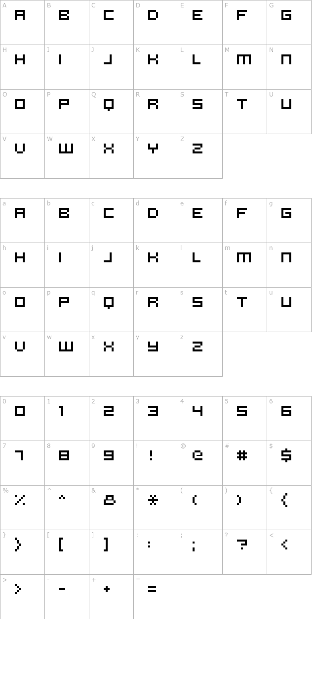 hooge-05-53 character map