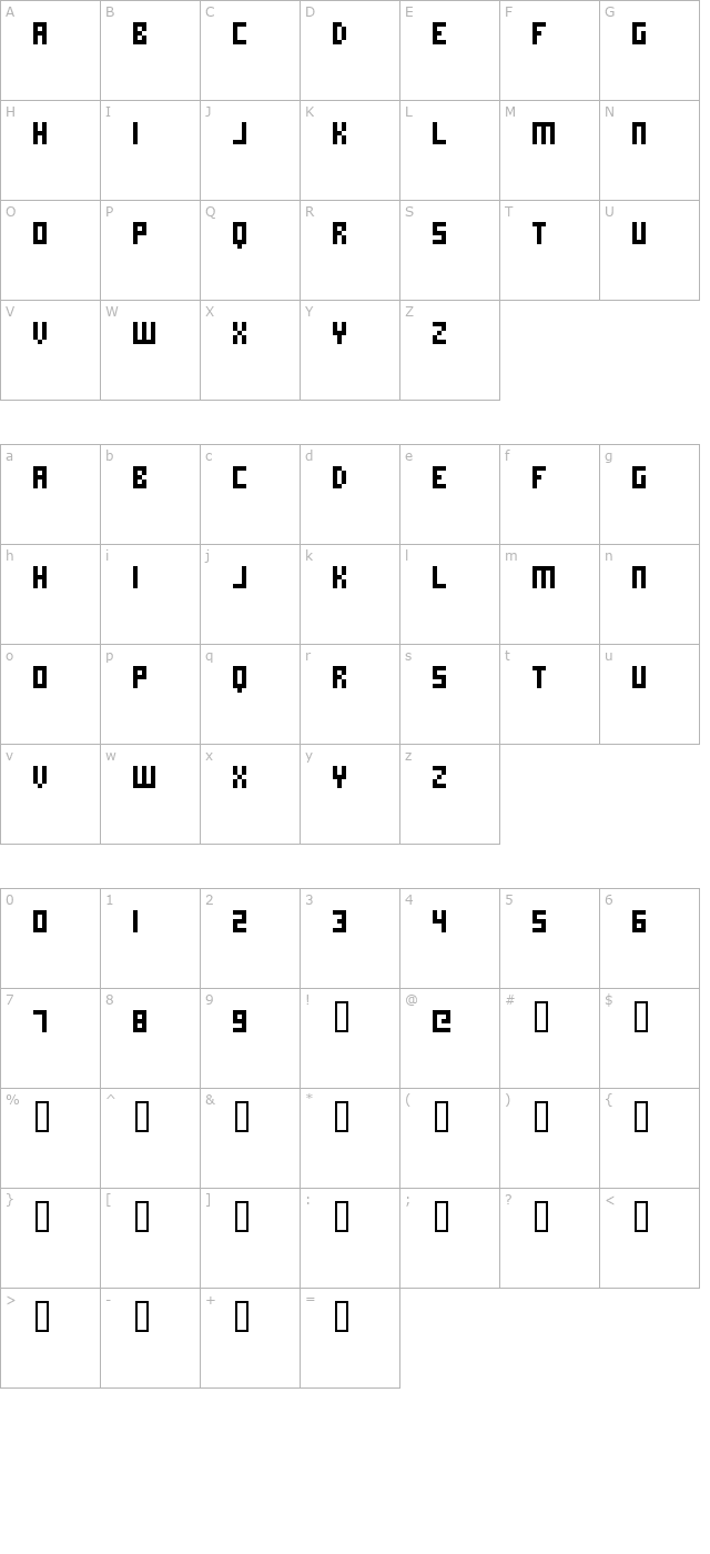 hooge-05-57 character map