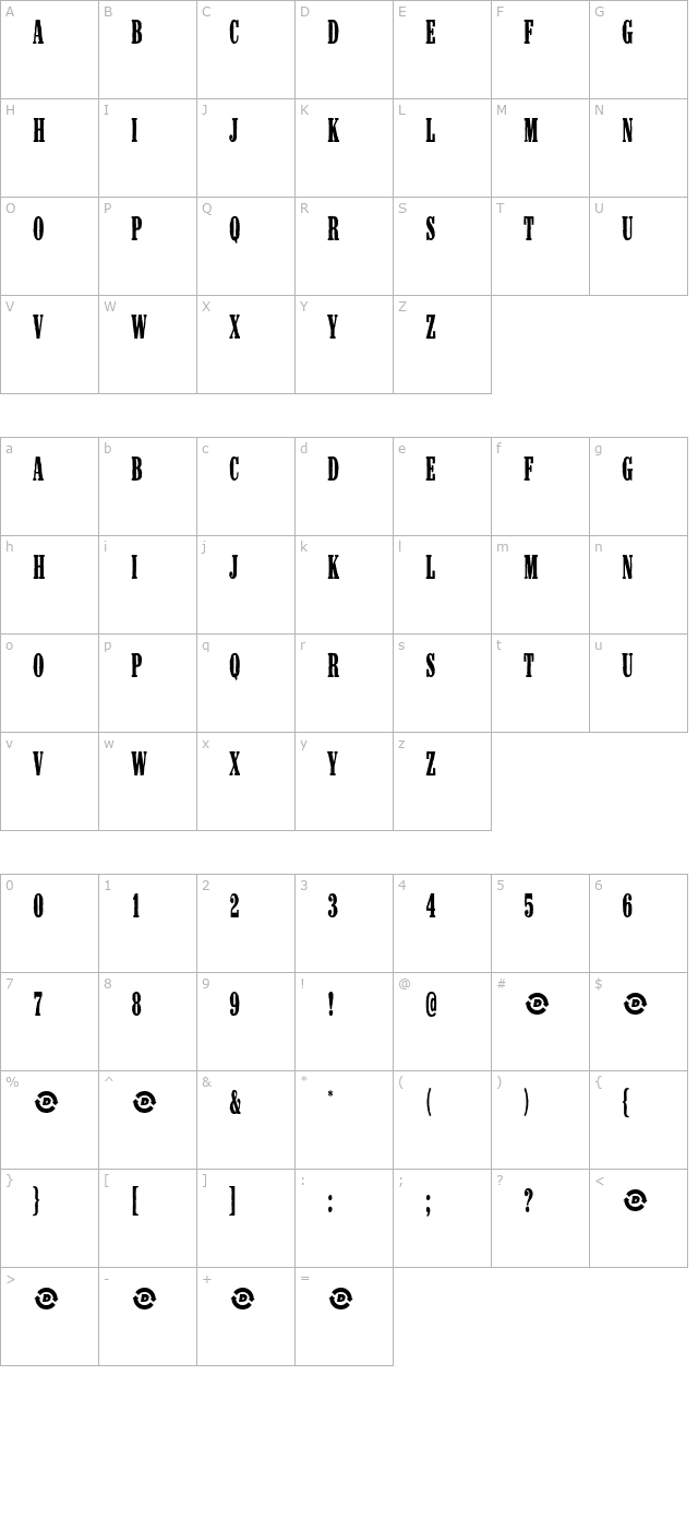 hotburrito3 character map