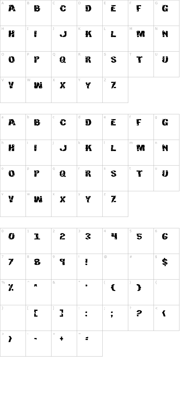 hulkbusters character map