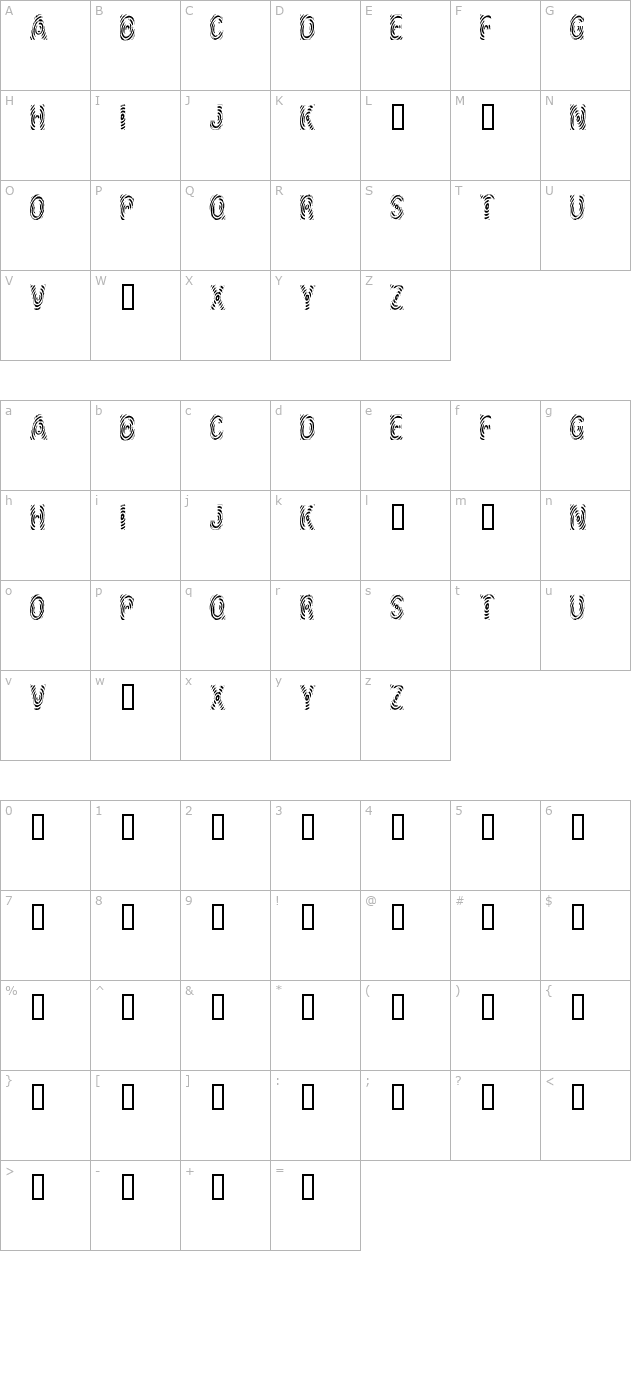 id-supernovasw character map