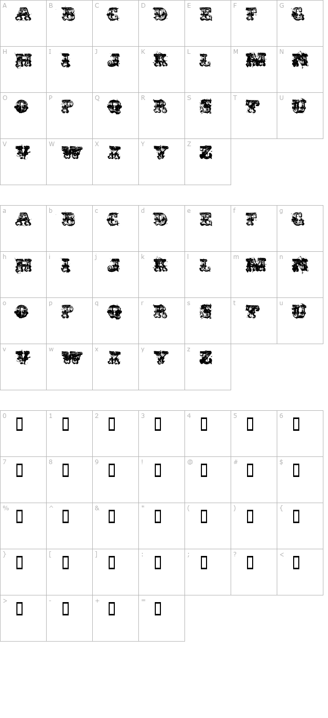 immoral character map