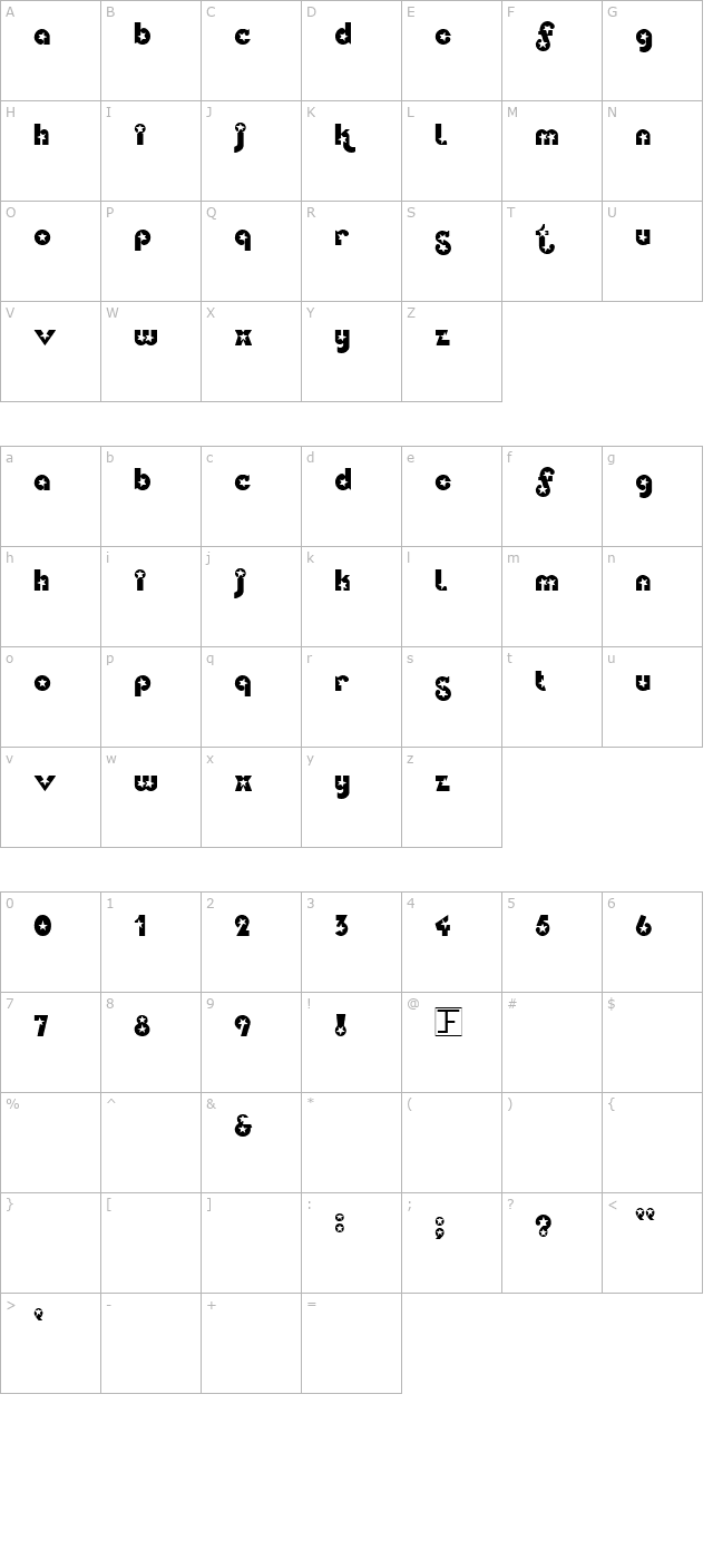 independence character map