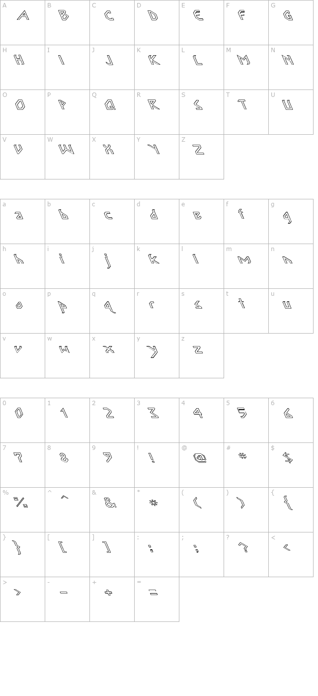 inka-bod-large-hollow-leftie character map