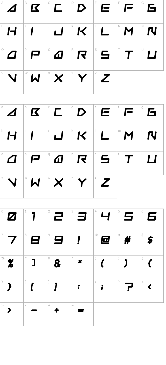 insane-hours character map