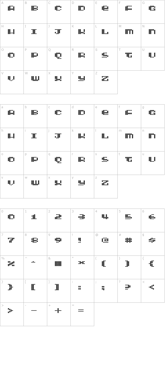 intergalaktika character map