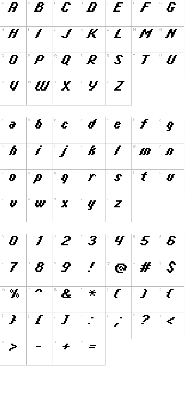 italic 08_65 character map