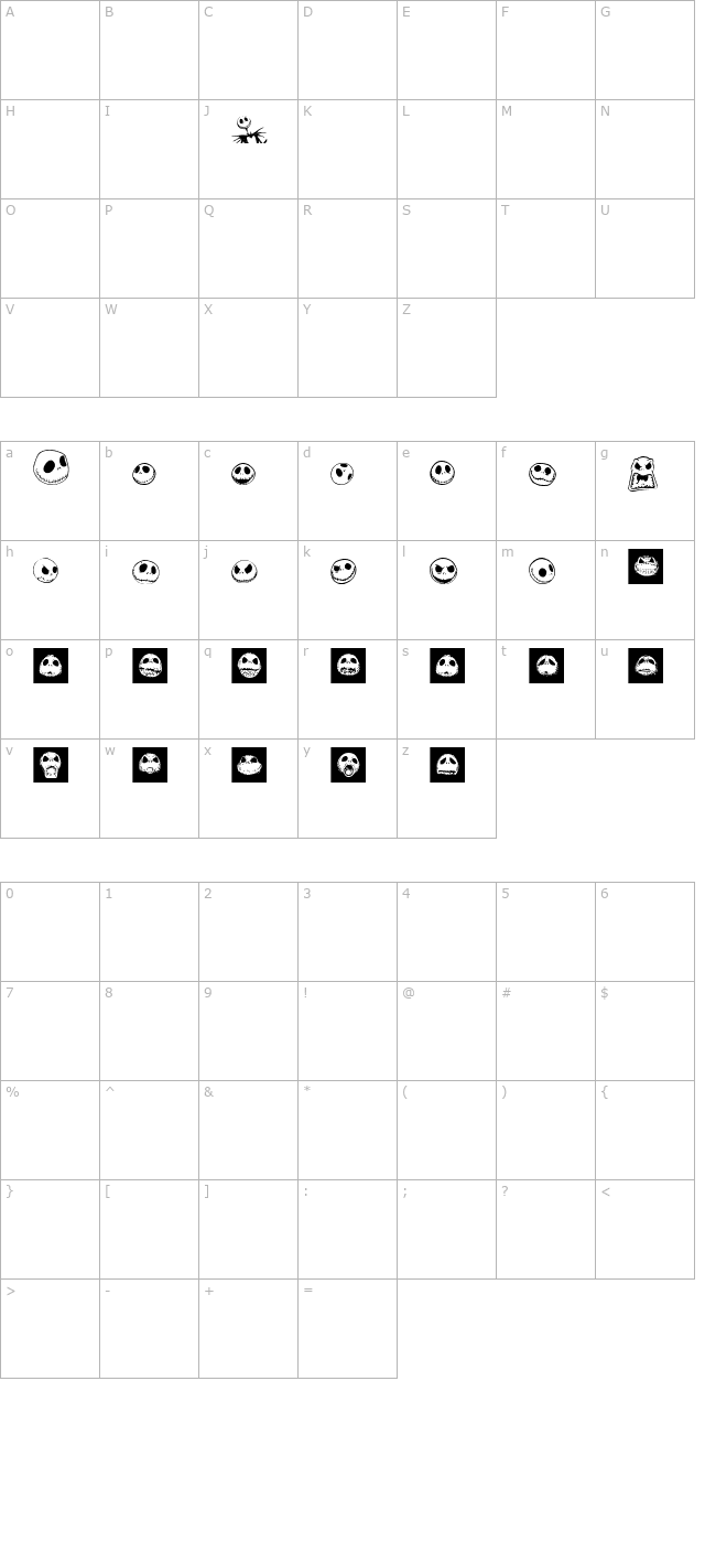 jack-skellingtonbats character map