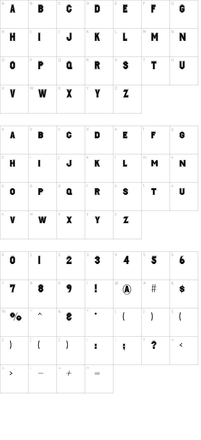 jacobi character map