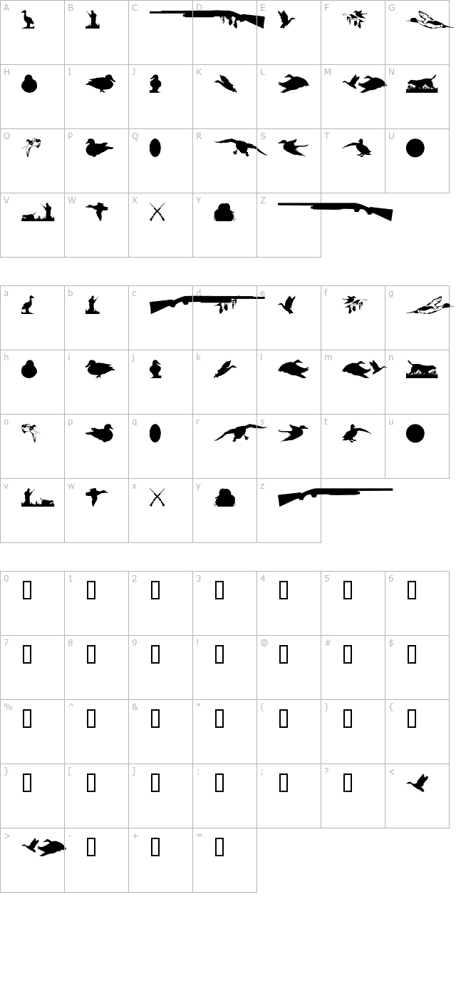 jcdux character map