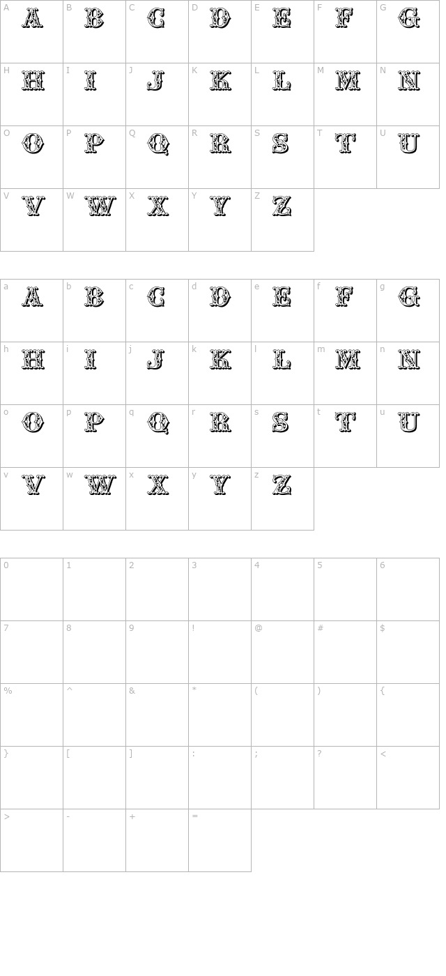 jfautumnfair character map