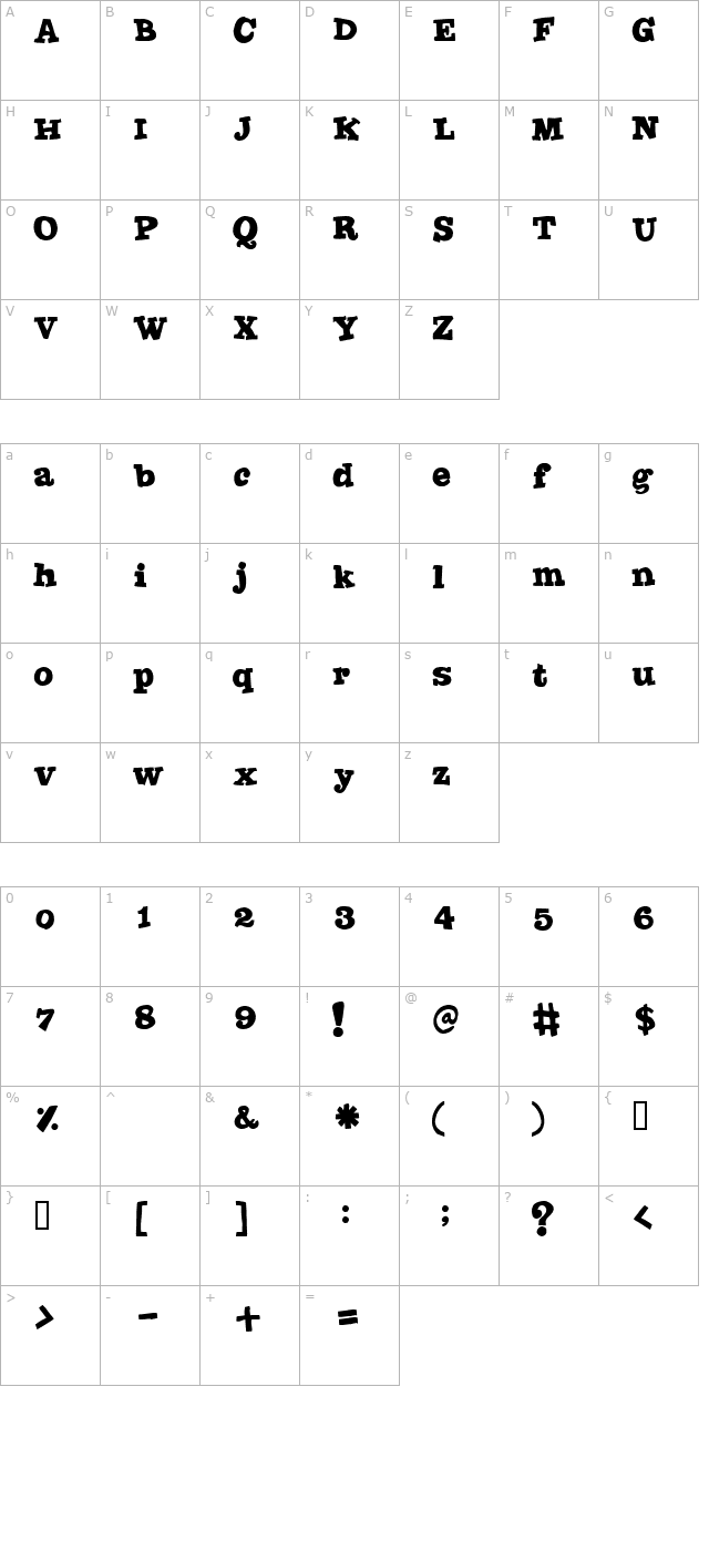 Joint by PizzaDude character map