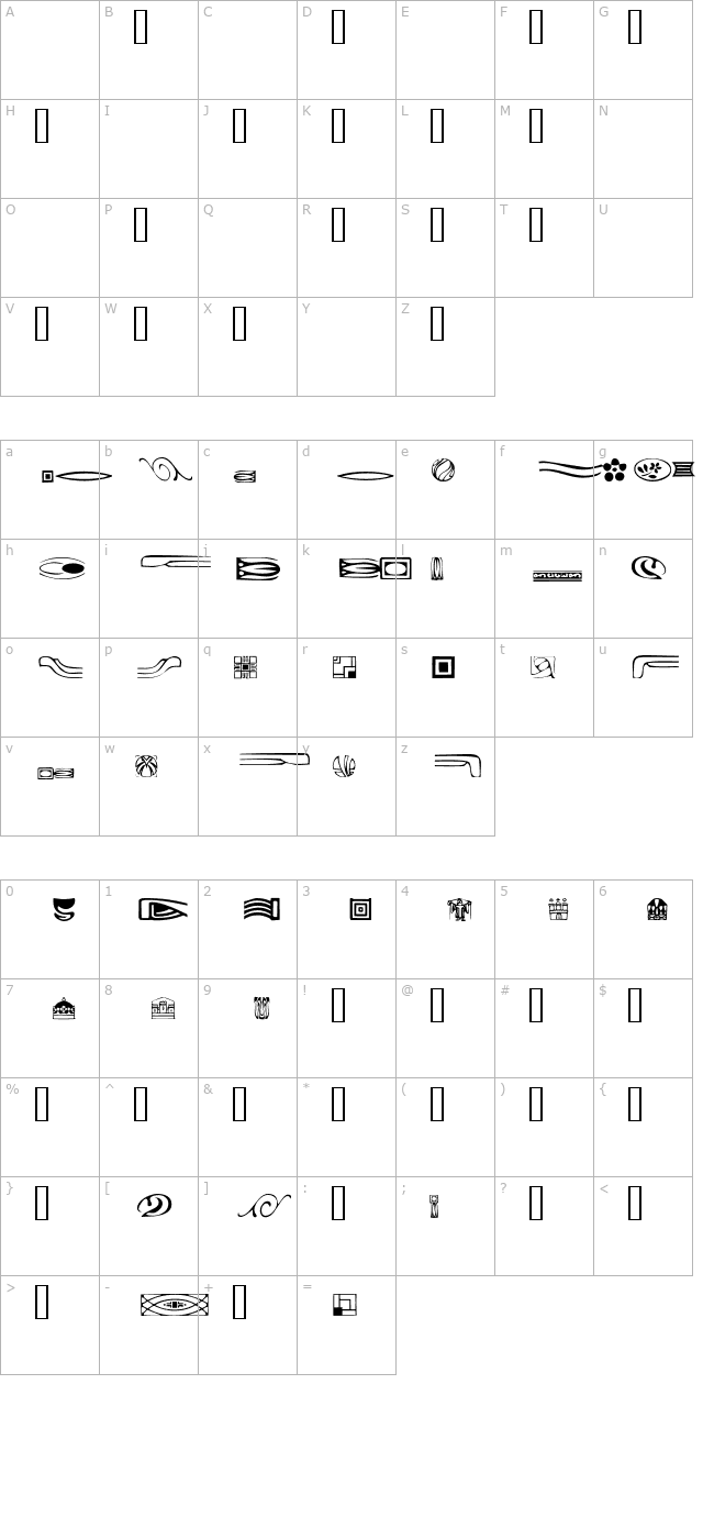 journaldingbatssixssi character map