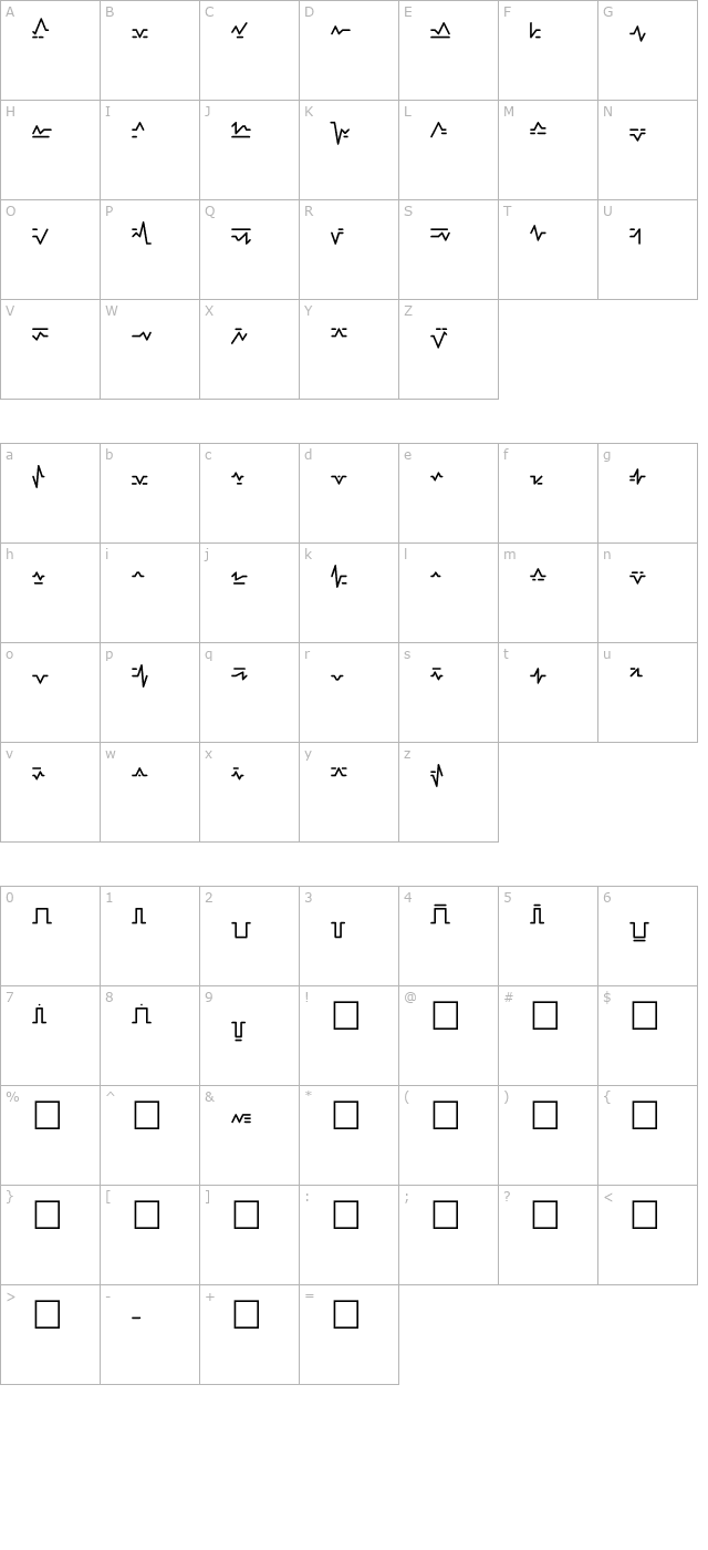 jsl-tencton-round character map