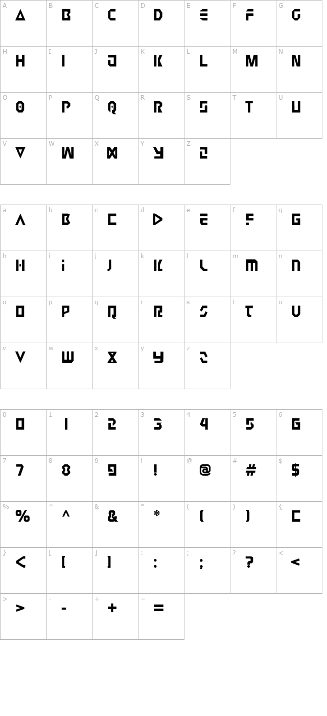 judge-hard character map