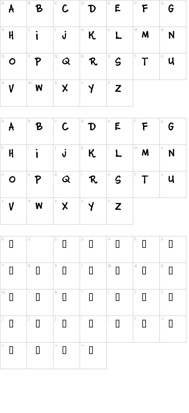 junior-star character map