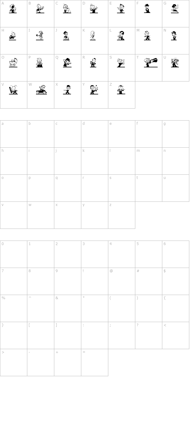 kartoonkutz2 character map