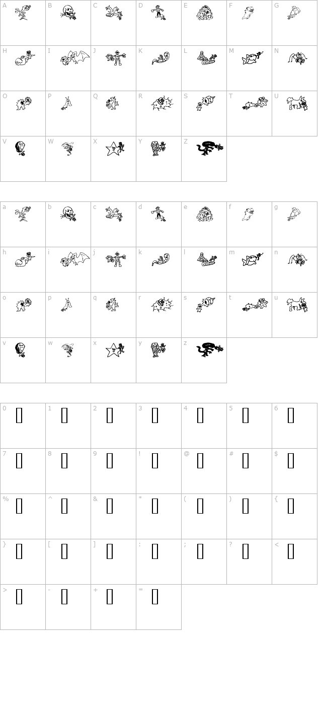 killmecraig character map