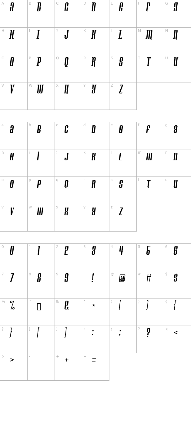 konspiracy-theory-slant character map