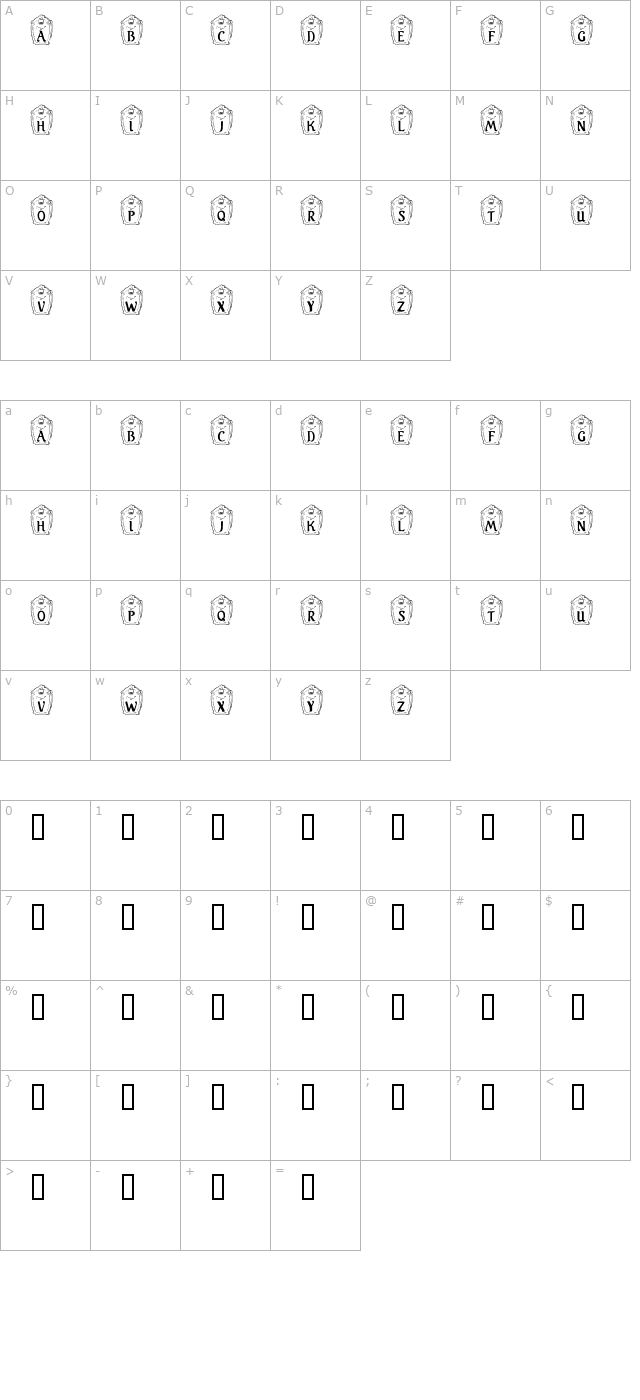 kr-mirror-mirror character map