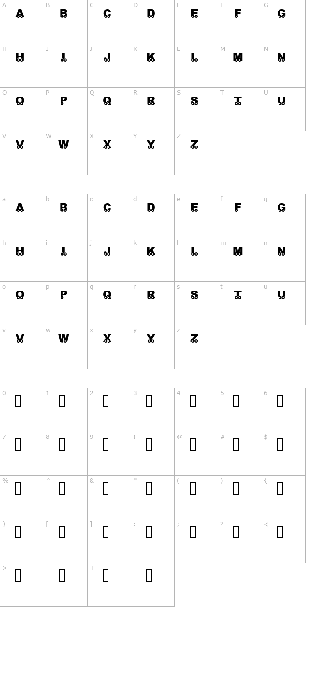 kr-on-the-go character map