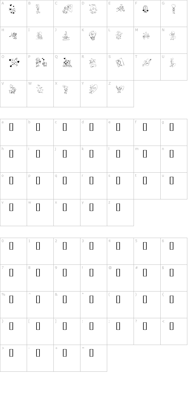 kr-valentine-kids-2006 character map