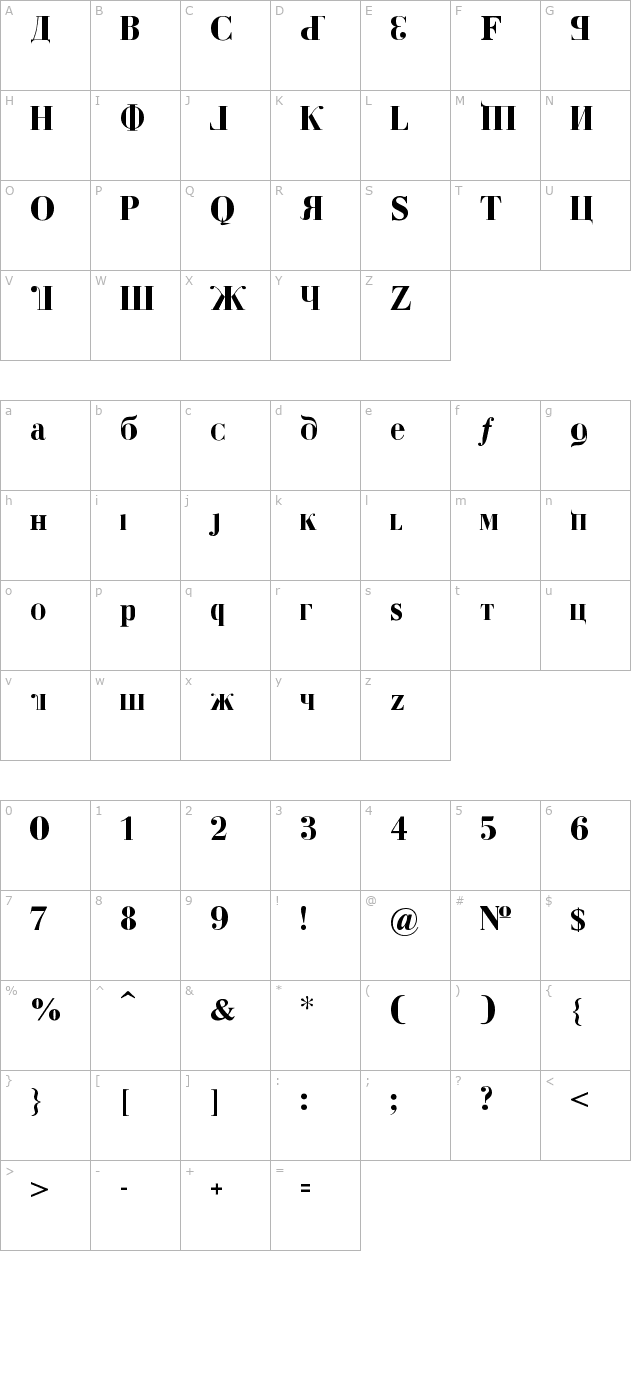 Kremlin Duma character map