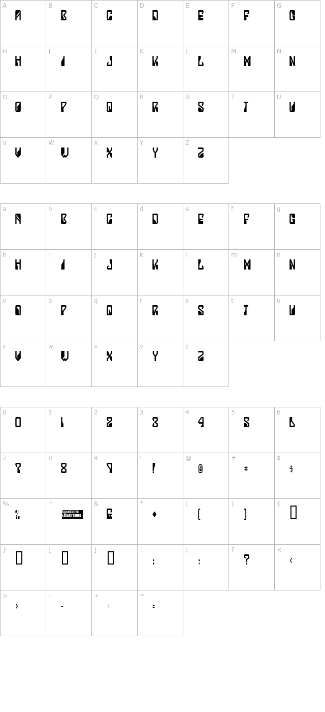 lady-starlight character map