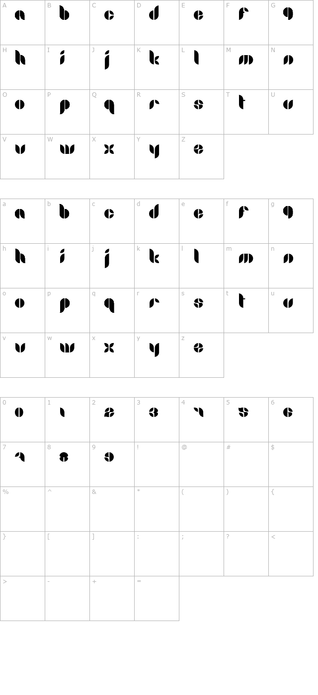 lamia character map