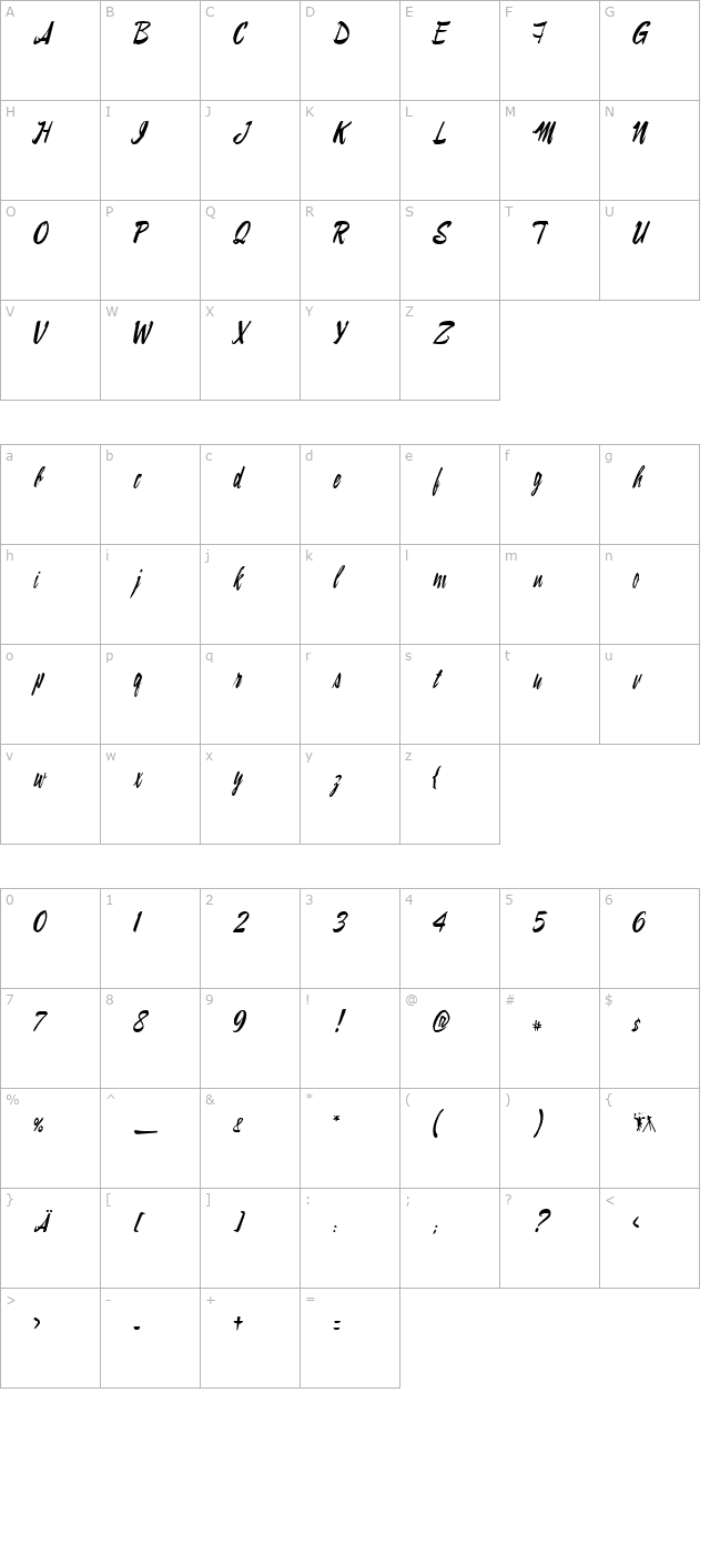 lampoonbrush2 character map